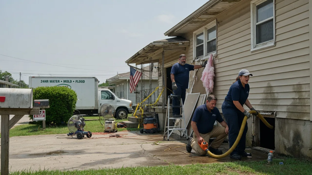 Water Damage Repair in Manvel, ND near me